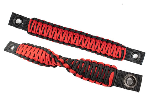 Fishbone Offroad FB55286: Tj Red Paracord Grab Handles