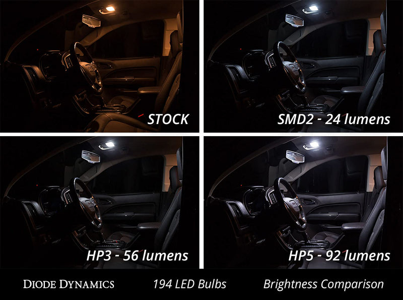 Amber Diode Dynamics 194 SMD2 LED Bulbs (Single)