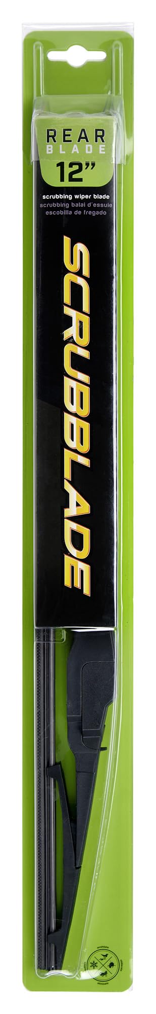 REAR 12" SCRUBBLADE WIPER BLADE