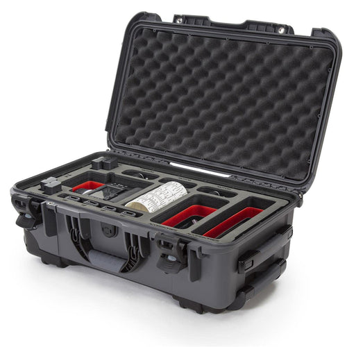 Wheeled Waterproof Nanuk 935 Case with Foam Insert for ARRI Hi-5, Graphite