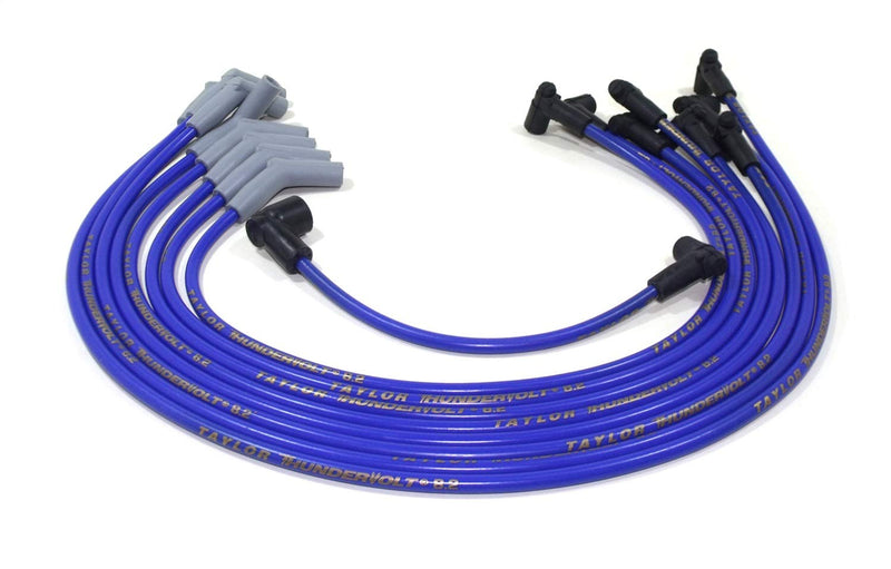 Thundervolt 8.2 Taylor Cable custom 8 cyl blue