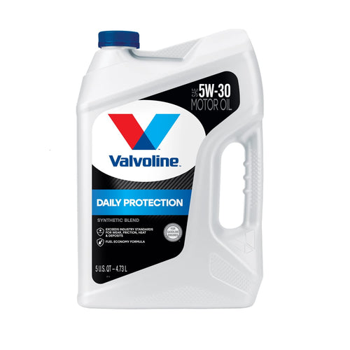 Daily Protection Valvoline™ SAE 5W-30 Synthetic Blend Motor Oil 5 QT