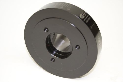 FluidGel PRW 2542701 Black 6.25" OD 0-Balance Damper for Chevy 396-427 1966-72