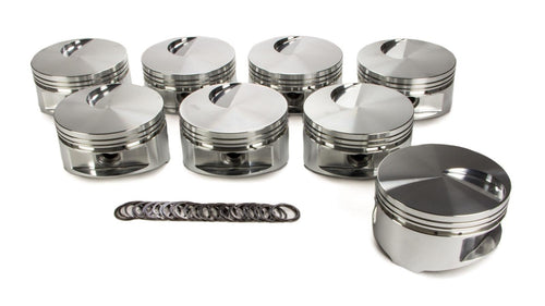 Flat Piston JE For Big Block Ford 460 Set of 8 Bore 4.44 Rod Length 6.8 170878