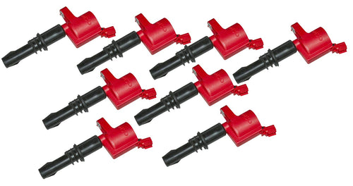 Blaster Series MSD 82438 Ignition Coils, Red, 8-Pack