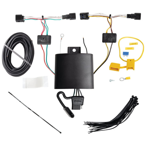 T-One TEKONSHA 118873 Tow Harness Wiring Package, 4-Way Flat Compatible with 2023 KIA Sportage