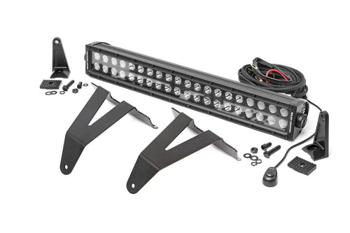 20" Rough Country Dual Black Series LED Bumper Kit for 19-22 Ram 1500-70779