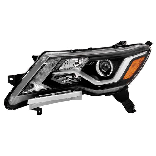 Nissan Pathfinder 17-20 Spyder (xTune) Halogen w/DRL Headlight - Low Beam-H11(Included) ; High Beam-H9(Included) ; Signal-WY21W(Included) - OE Left