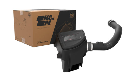 Cold Air Intake System K&N: High-Flow Air Filter, Increase Performance & Towing: Compatible with 2020-2023 RAM: 1500, 63-1586