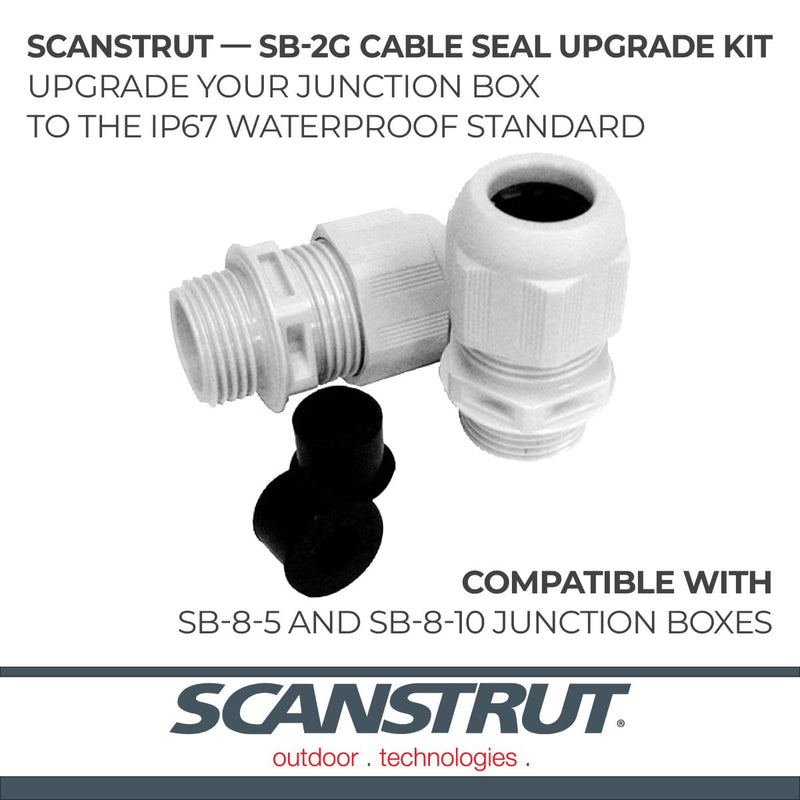Scanstrut Cable Seal Pack IP67 f/Standard & Deluxe Junction Box SB-2G