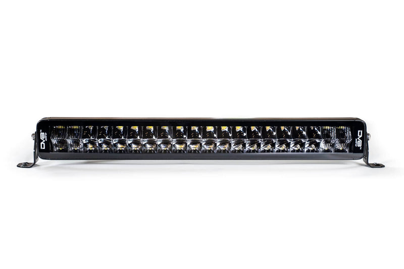 LED Light Bar DV8 Offroad | 20" Dual Row | 16,800 Lumen from LED's | Bezel-Less Housing w/Heat Fins | IP68 Rated UV Resistant Lens | Flood/Spot Pattern | Elite Series BE20SW105W
