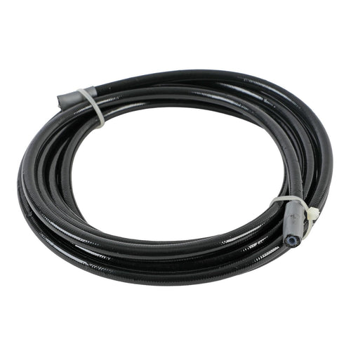 PTFE Hose -3AN w/Black Cover Fragola- 10 Feet
