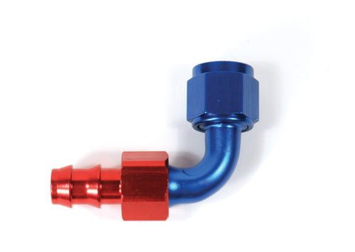 520890-8an Speedfx R/b X 90 Push-on Hose End