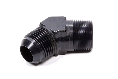 Black Fragola Performance Systems 482311-BL Size (-10) x 3/8' MPT 45° Adapter Fitting