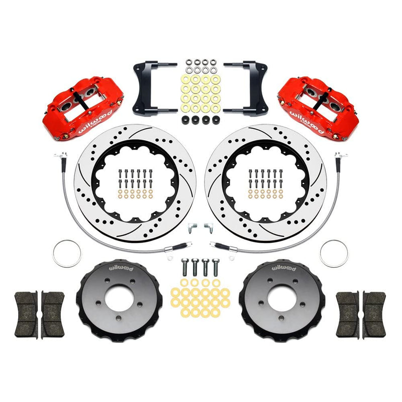 Front Hat Kit FNSL6R, 14.00", Drill, Red
