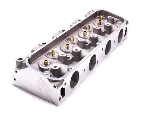 Super Cobra Jet Ford Cylinder Head, Bare, 2.020/1.760 in Valves, 290 cc Intake, 72 cc Chamber, Aluminum, Big Block Ford, Each