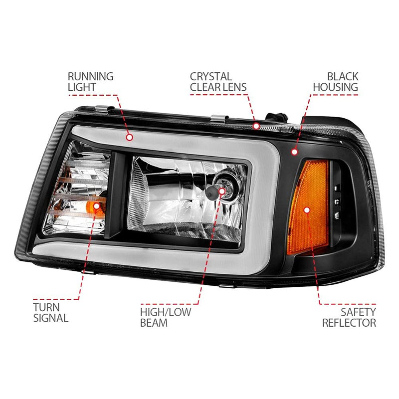 Vehicle Specific ANZO Headlight