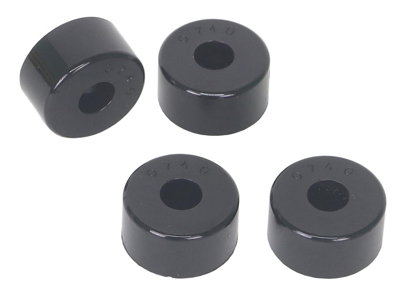 Black Nolathane Shock Absorber Bushing REV130.0020 (Front)