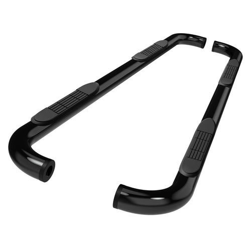 TAC Side Steps Fit 2015-2024 Ford F150 Super Cab / 2017-2024 Ford F250 / Super Duty F350 Truck Pickup Black Nerf Bars Running Boards Off Road Exterior Accessories (2 Pieces)
