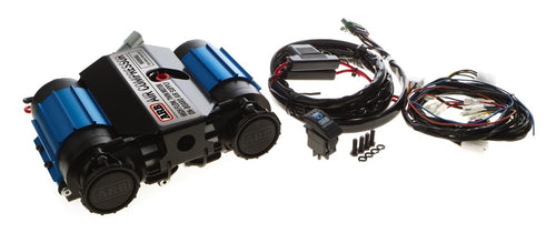 ARB CKMTA12 On-Board '12V' Twin High Performance Air Compressor, Ideal for Air Lockers Locking Differentials, Tire Inflator, Air Horn, Air Tools and Pneumatic Tools.