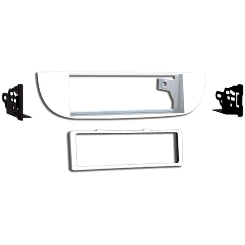 Single DIN Metra 99-6515W Bianco Car Dash Kit for Fiat 500 2012-Up, White