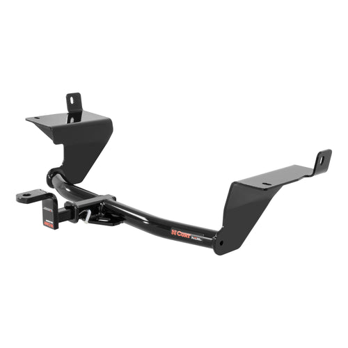 CURT Class 1 Trailer Hitch with Ball Mount, 1-1/4-In Receiver, Fits Volkswagen Golf Select