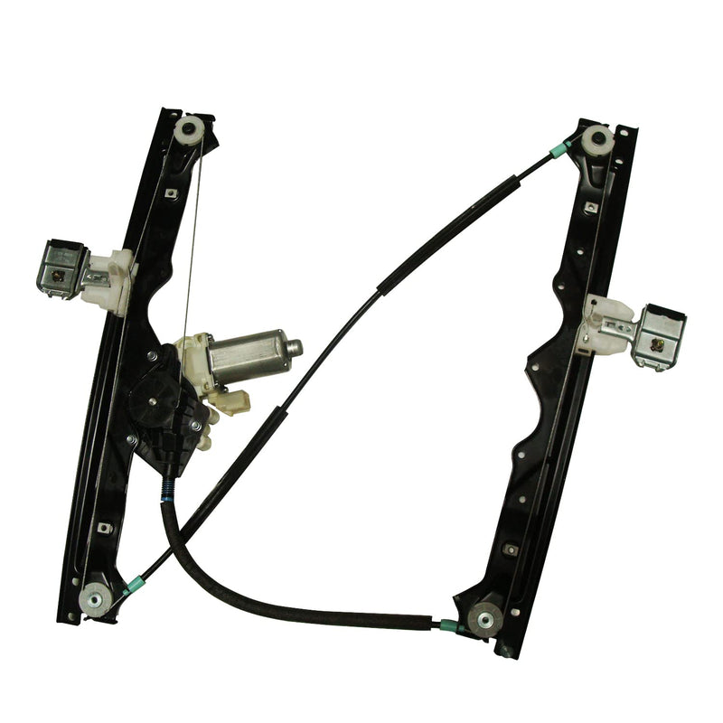 Power Window Motor and Regulator Assembly TYC 660430 Front Left-Side Compatible with 2006-2010 Jeep Grand Cherokee