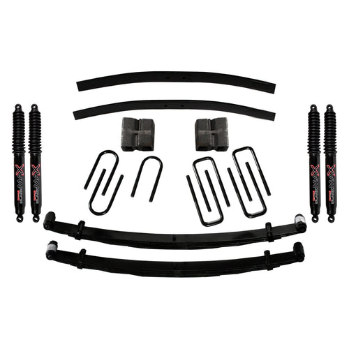 Skyjacker Suspension Lift Kit D692CDK-B w/Shock Black MAX Shocks 6 in. Front/4.5 in. Rear Lift
