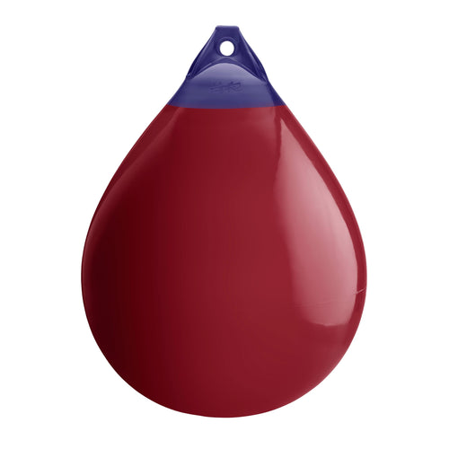 A-7 Standard Blue Ropehold Polyform Buoy - Burgundy