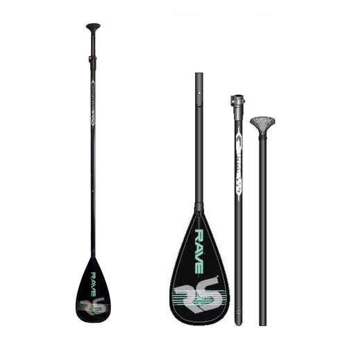 Adjustable Rave Sports 02575 Aluminum Paddle 69"-85"