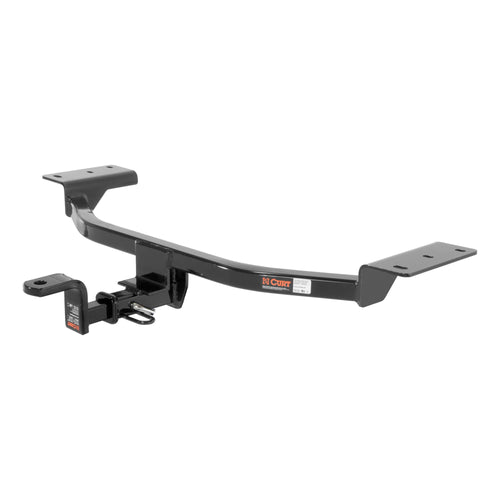 CURT Class 1 Trailer Hitch with Ball Mount, 1-1/4-In Receiver, Fits Ford Focus Select
