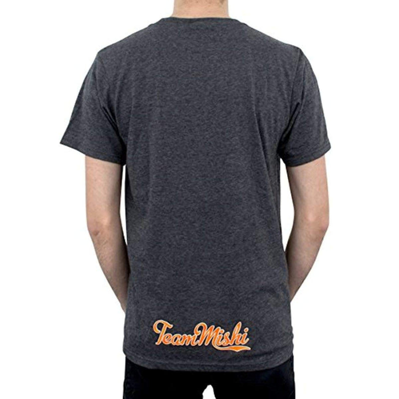 Men's Mishimoto Athletic Script T-Shirt (Gray, Medium)