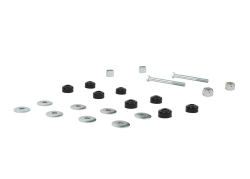 Black Sway Bar Link Assembly Nolathane REV010.0000 (Front)