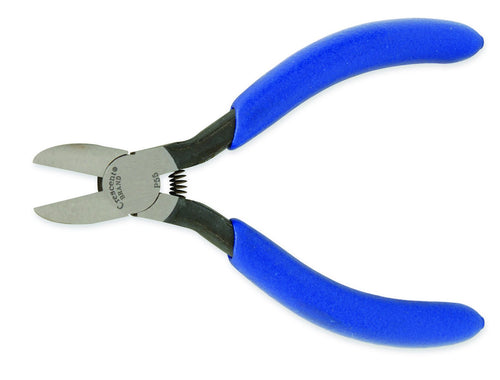 5" Cresent Diagonal Solid Joint Flush Ground Plastic Handle Cutter - P55NN