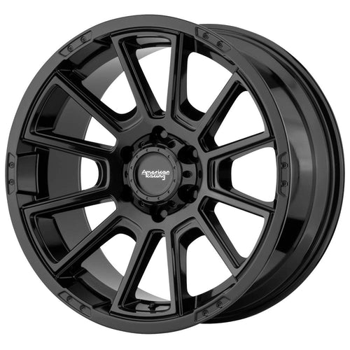 AR933 American Racing INTAKE 20x9, Bolt Pattern: 6x135/, Offset: 18, GLOSS BLACK, set of 1