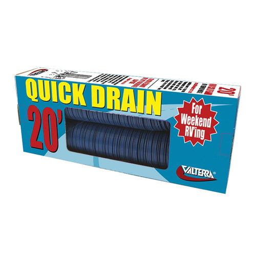 20' Valterra D04-0046 Blue Standard Quick Drain Hose