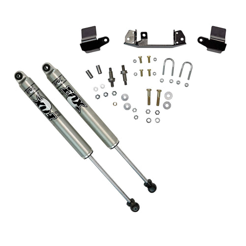 Dual Steering Stabilizer Kit Superlift for RAM 2500/3500 | Fox 2.0 Series Cylinders | 92718 | Fits 2003-2008 Dodge RAM 2500/3500 4WD with 3" of Lift or More