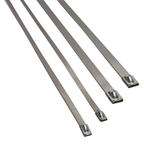 Heatshield Products Thermal Tie 5/16" Wide x 10" Long Stainless Steel Locking Tie 351003