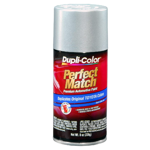 Perfect Match Dupli-Color EBTY16177 Automotive Spray Paint – Toyota Classic Silver Mica, 1F7 – 8 oz. Aerosol Can