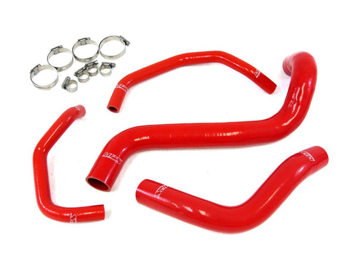 Red HPS 57-1426-RED-2 Silicone Radiator Coolant/Heater Hose Kit