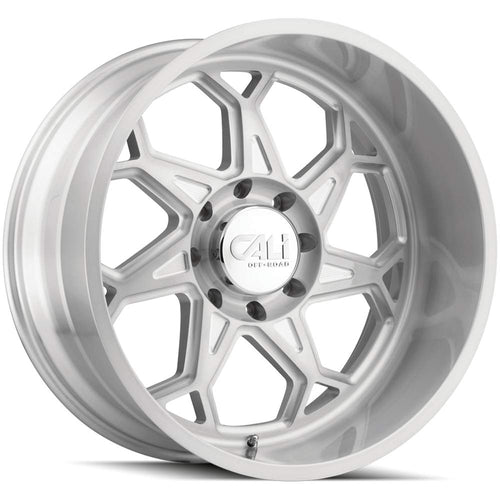 24x12 CALI OFF-ROAD SEVENFOLD (9111) 8x170-51et mm BRUSHED & CLEAR COATED wheel