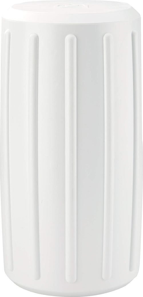 Attwood Softside 93534-1 UV-Resistant Marine 15-Inch Round Corner Dock Fender, White
