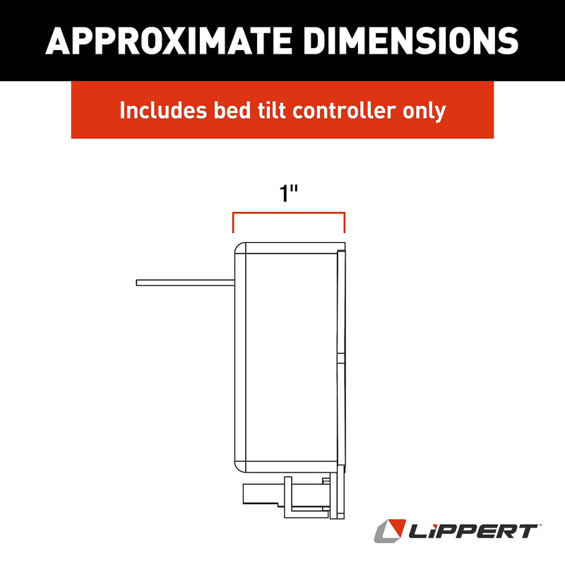 Hall Effect Lippert Replacement RV Bed Tilt Controller Module for 5th Wheel Campers, Travel Trailers, Fits Schwintek Systems, Exact-Match Component - 260793