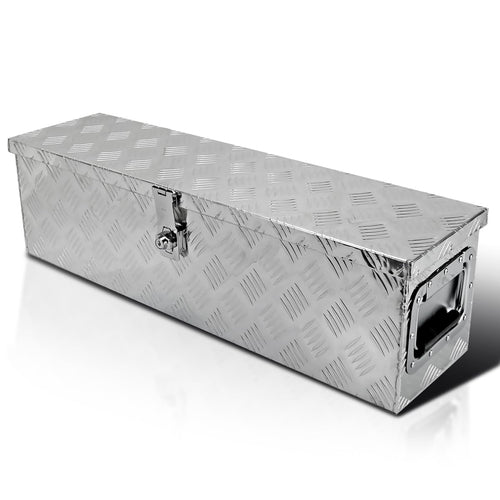 Heavy Duty Spec-D Tuning 31" Aluminum Tool Box Truck Pickup Trailer Underbody Storage + Handles