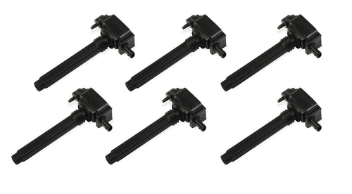 Blaster Series MSD 827363 Ignition Coils, Black, 6-pack
