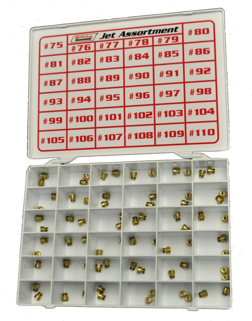 36-236QFT Quick Fuel Gas Jet Assortment Kit #75 thru #110 (2 ea.)