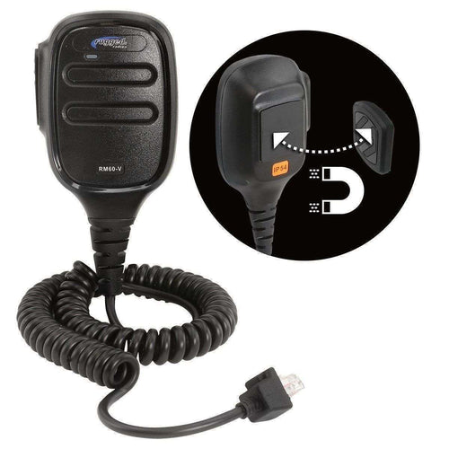 Mic Handheld for RM45 & RM60 Radios with Scosche MagicMount