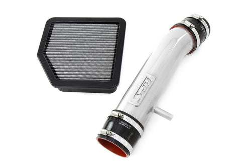 HPS Performance Air Intake System Kit Polish with Air Filter Compatible for 2006-2013 Lexus IS350 3.5L IS250 2.5L 2010-2015 IS350C 3.5L IS250C 2.5L V6, 827-710P