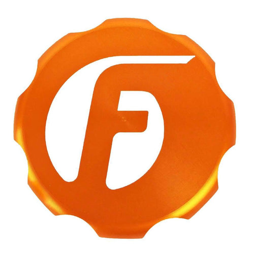 Fleece Performance Engineering Billet Oil Cap Cover FPE-OC-CR-F-ORG (03-20016 Cummins - Orange)