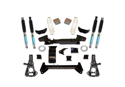 SUPERLIFT SUSPENSION RealTruck 6" Lift Kit for Silverado/Sierra | Complete Lift Kit with Front & Rear Bilstein 5100 Shocks | K860B | Fits 2001-2010 Chevrolet Silverado/GMC Sierra 2500/3500HD 4WD